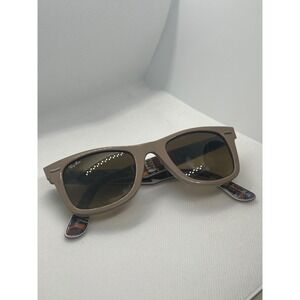 Ray Ban Wayfarer Special Series #9 Sunglasses Brown Frame Guitar Design